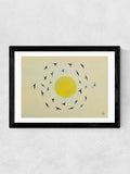 East End Prints Fly Away With Me wall art print, imported from the UK