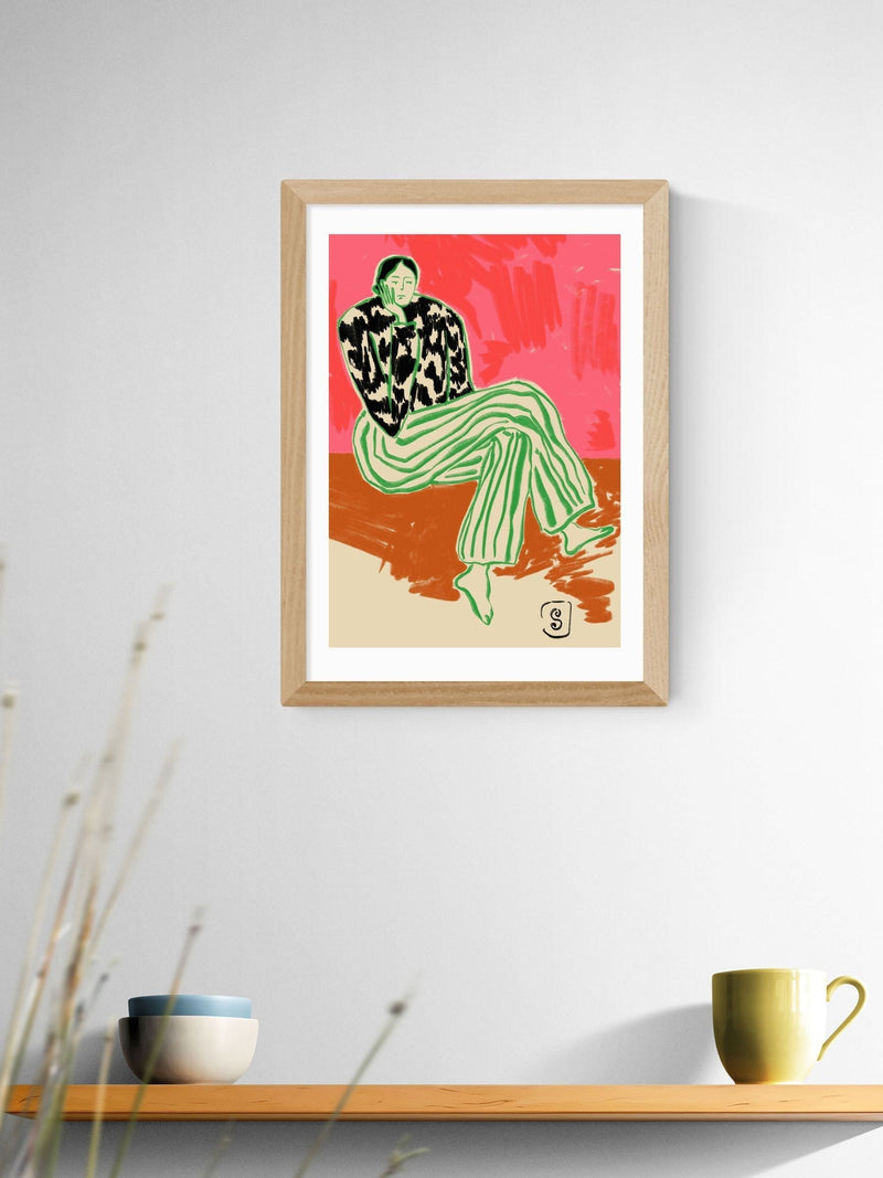East End Prints Oak Calm Wall Art Print by Sandra Poliakov