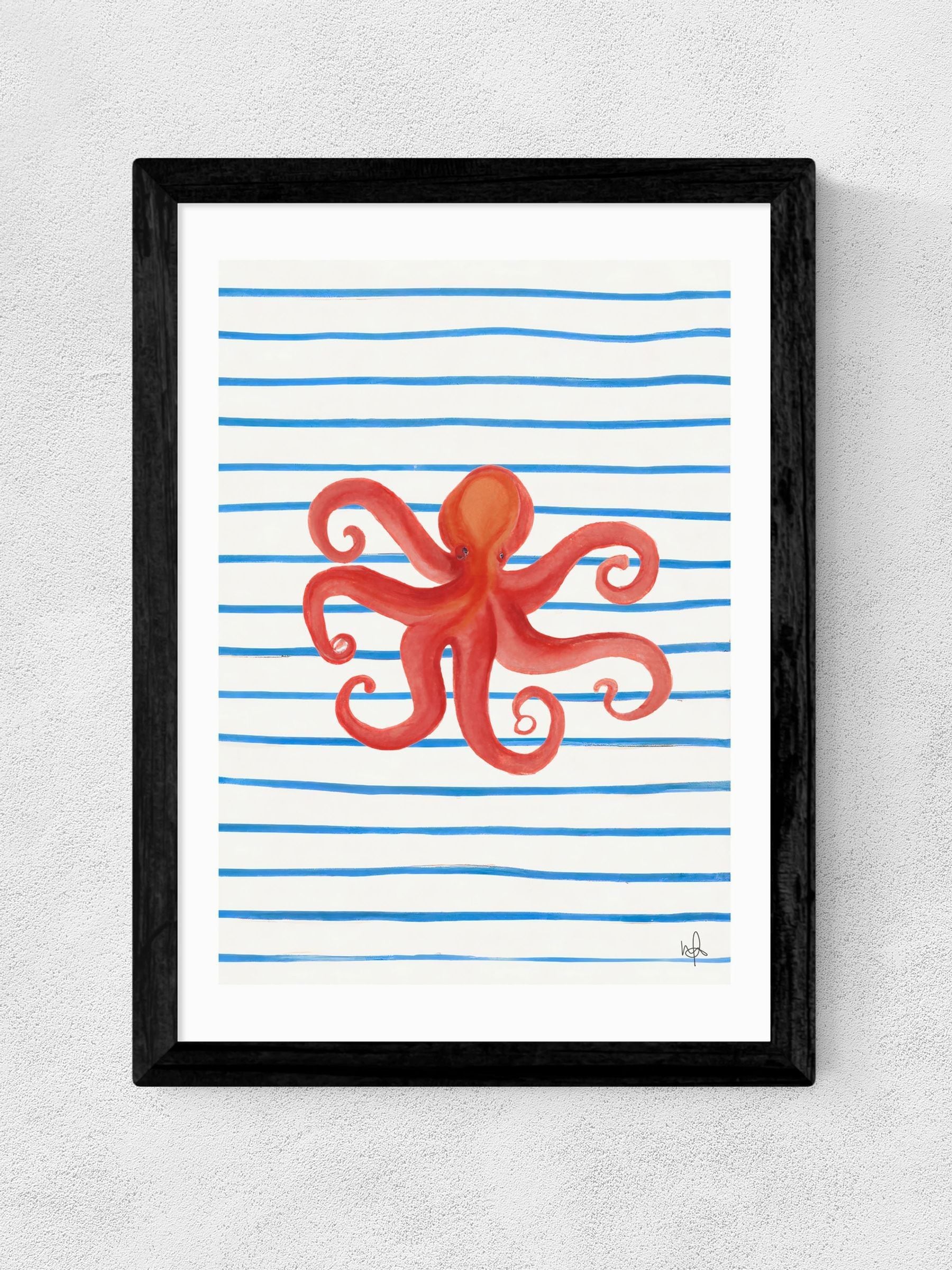 East End Prints Deep Sea wall art print - British product
