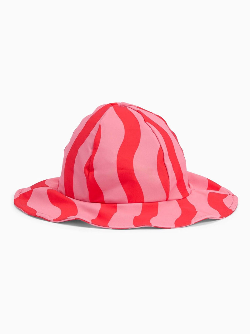 KIDLY by MORI pink floppy swim hat - British product