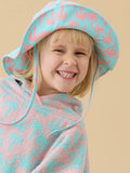 KIDLY by MORI Blue Floppy Sunsafe Swim Hat