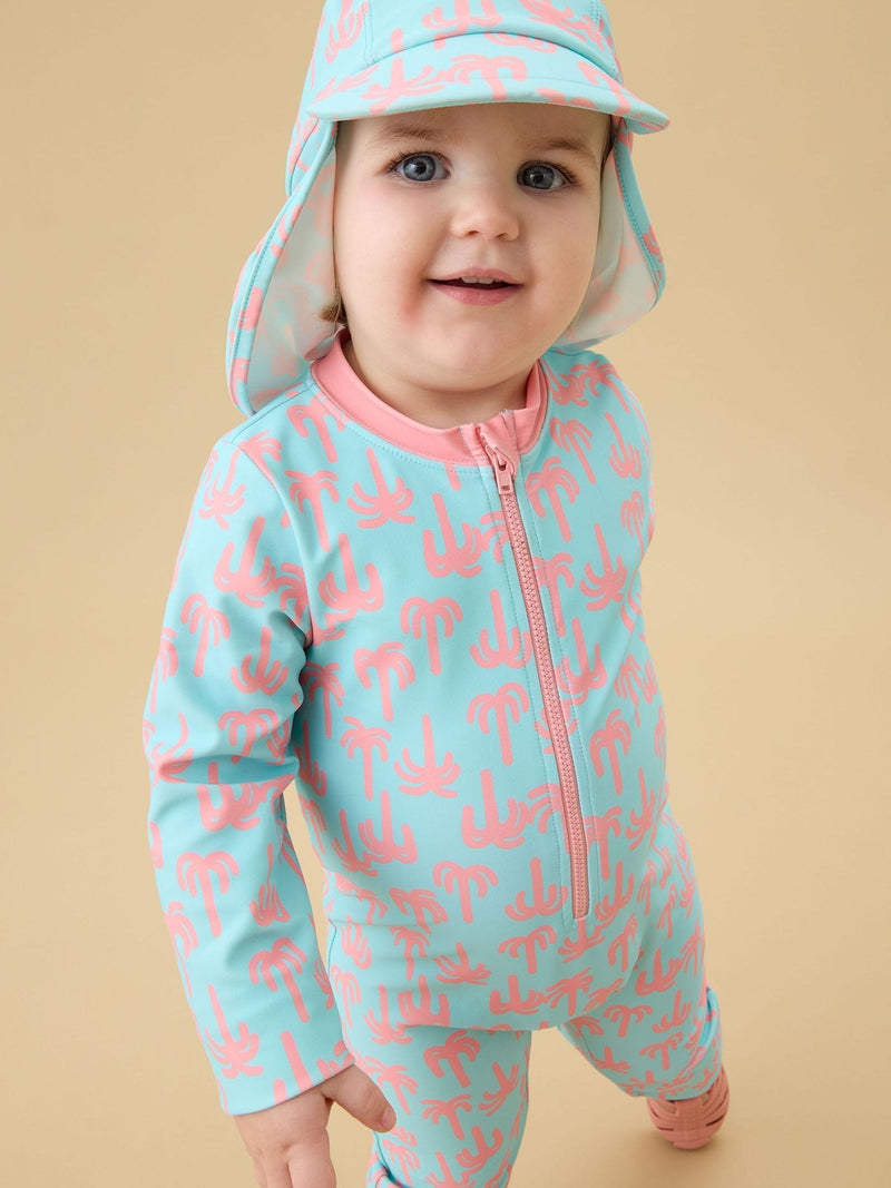KIDLY by MORI Blue Sunsafe Swim Hat
