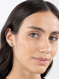 BOSS Kassy gold IP earrings crystal centre, imported from the UK