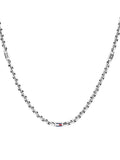 Tommy Hilfiger silver tone stainless steel necklace 22in, imported from the UK