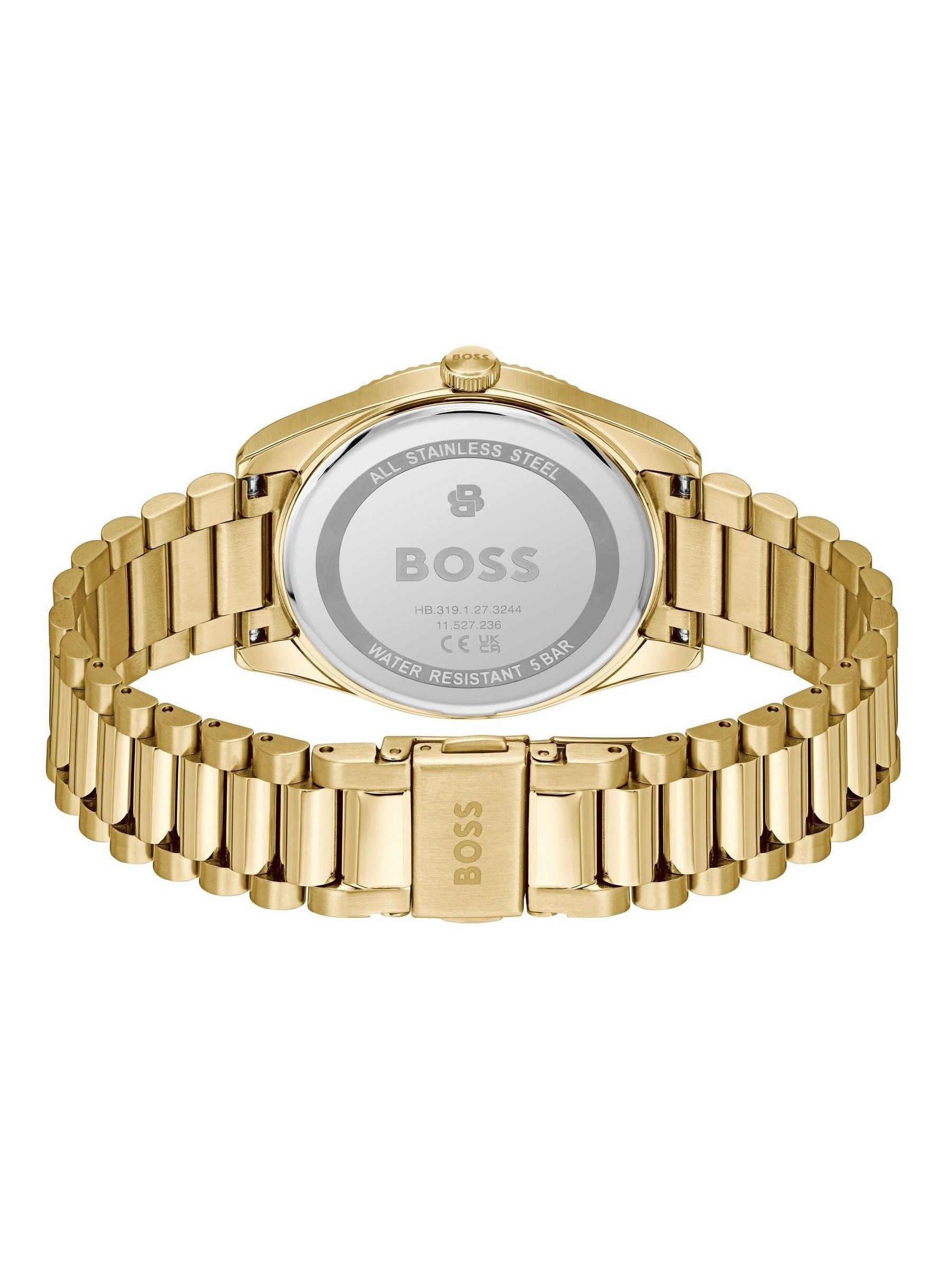 BOSS gold tone Cheswick watch 40mm - British product