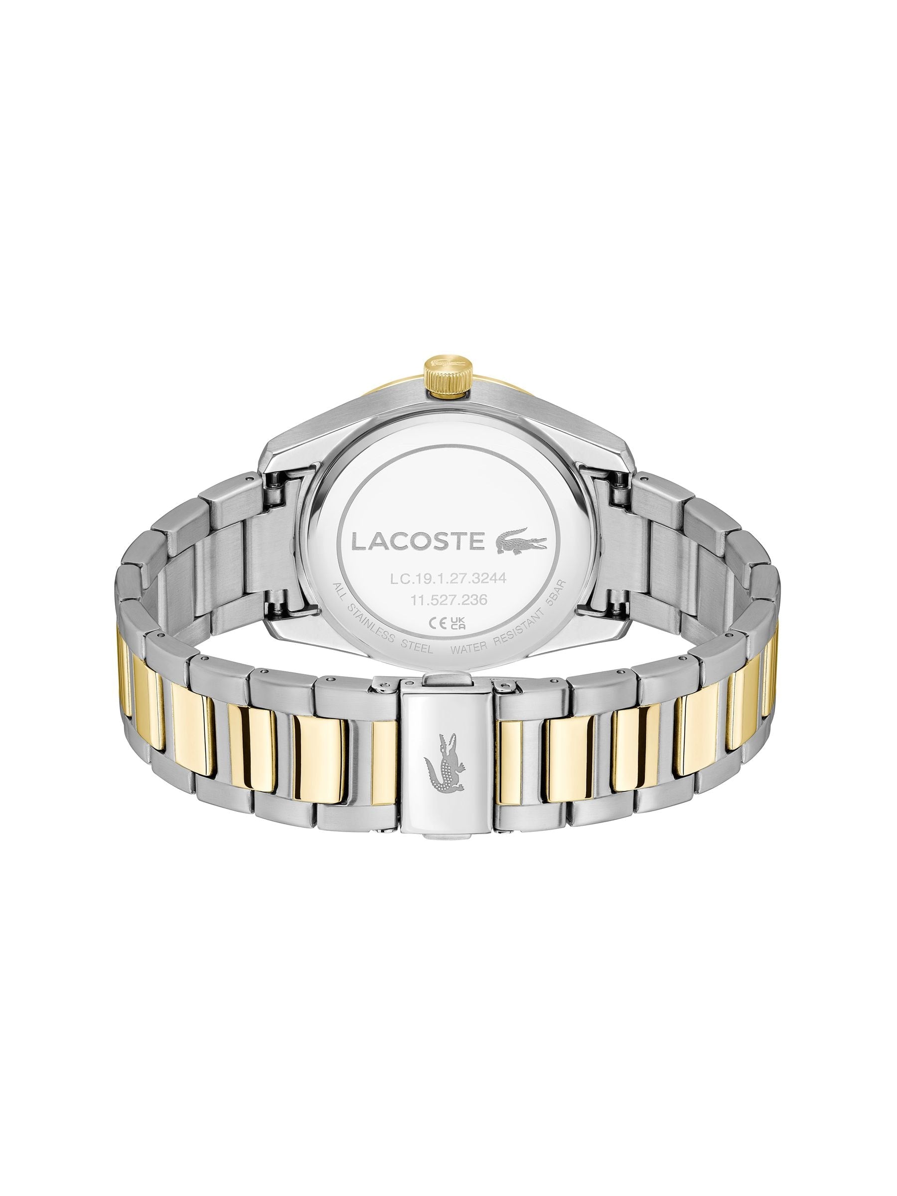 Lacoste Gold Tone Boston watch 39mm, UK version