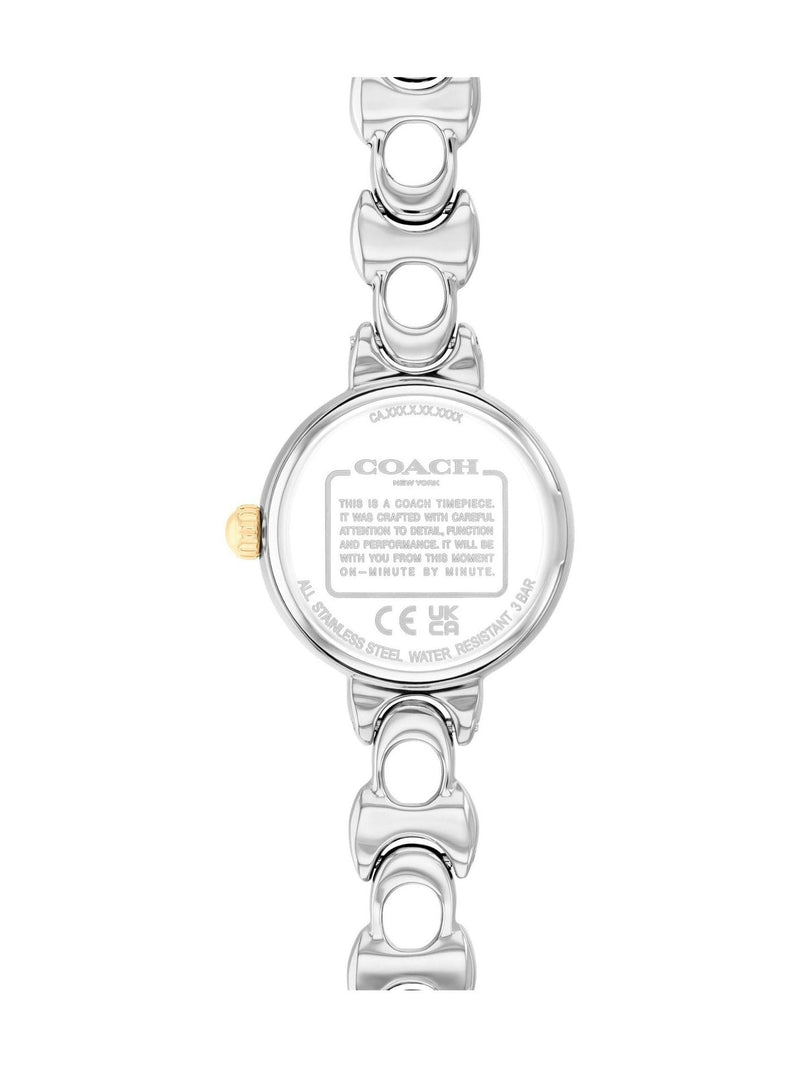 COACH Iris two tone watch 22mm, imported from the UK