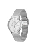 HUGO multifunction watch white dial mesh bracelet, imported from the UK