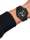 Tommy Hilfiger black IP watch 44mm - British product