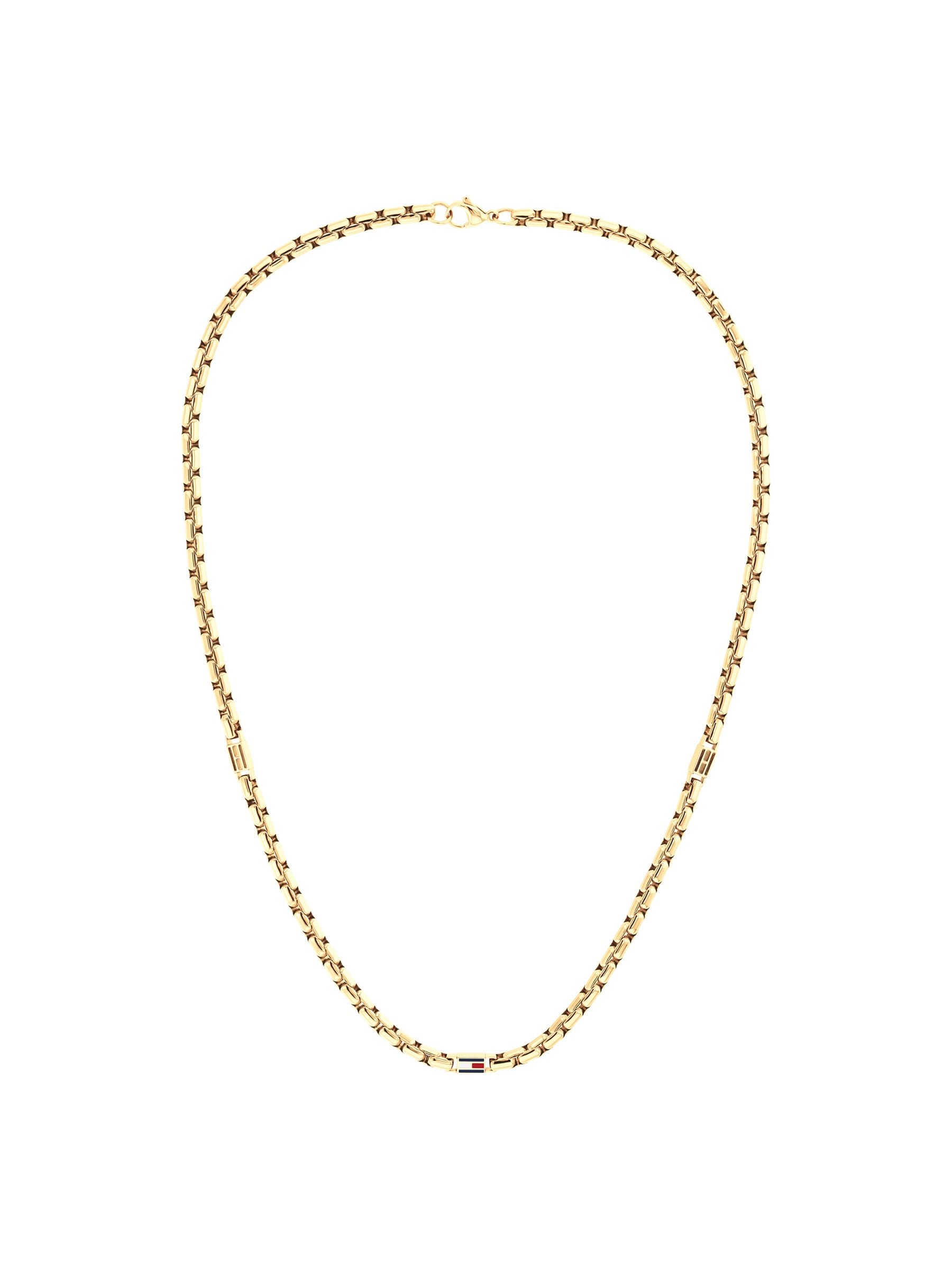 Tommy Hilfiger gold plated necklace 22 inch, imported from the UK