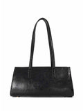 Dune London Depend Tote Bag black rubber - British product