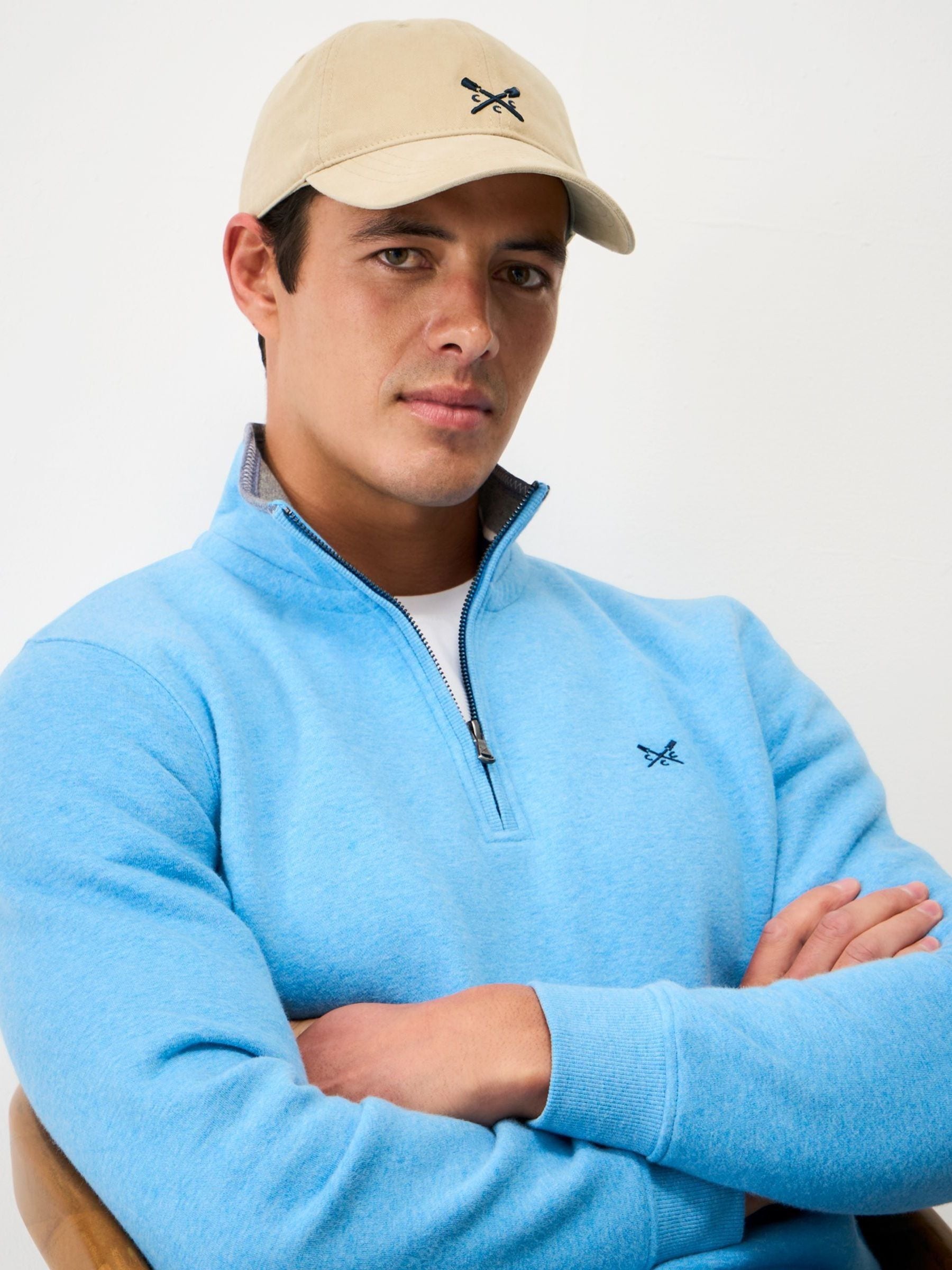 Crew Clothing natural vintage cap 100% cotton, imported from the UK