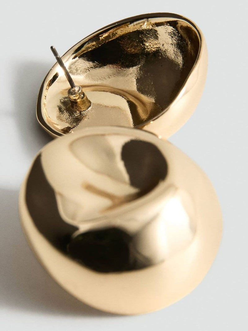 Mango gold tone earrings small, UK version