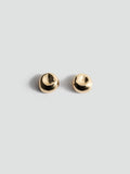 Mango gold tone earrings small, UK version