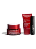 Clarins Super Restorative Gift Set with day cream and mascara (British brand)