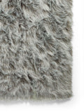 Think Rugs Polar Plush light grey shaggy rug, UK version