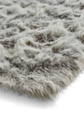 Think Rugs Polar Plush light grey shaggy rug, UK version