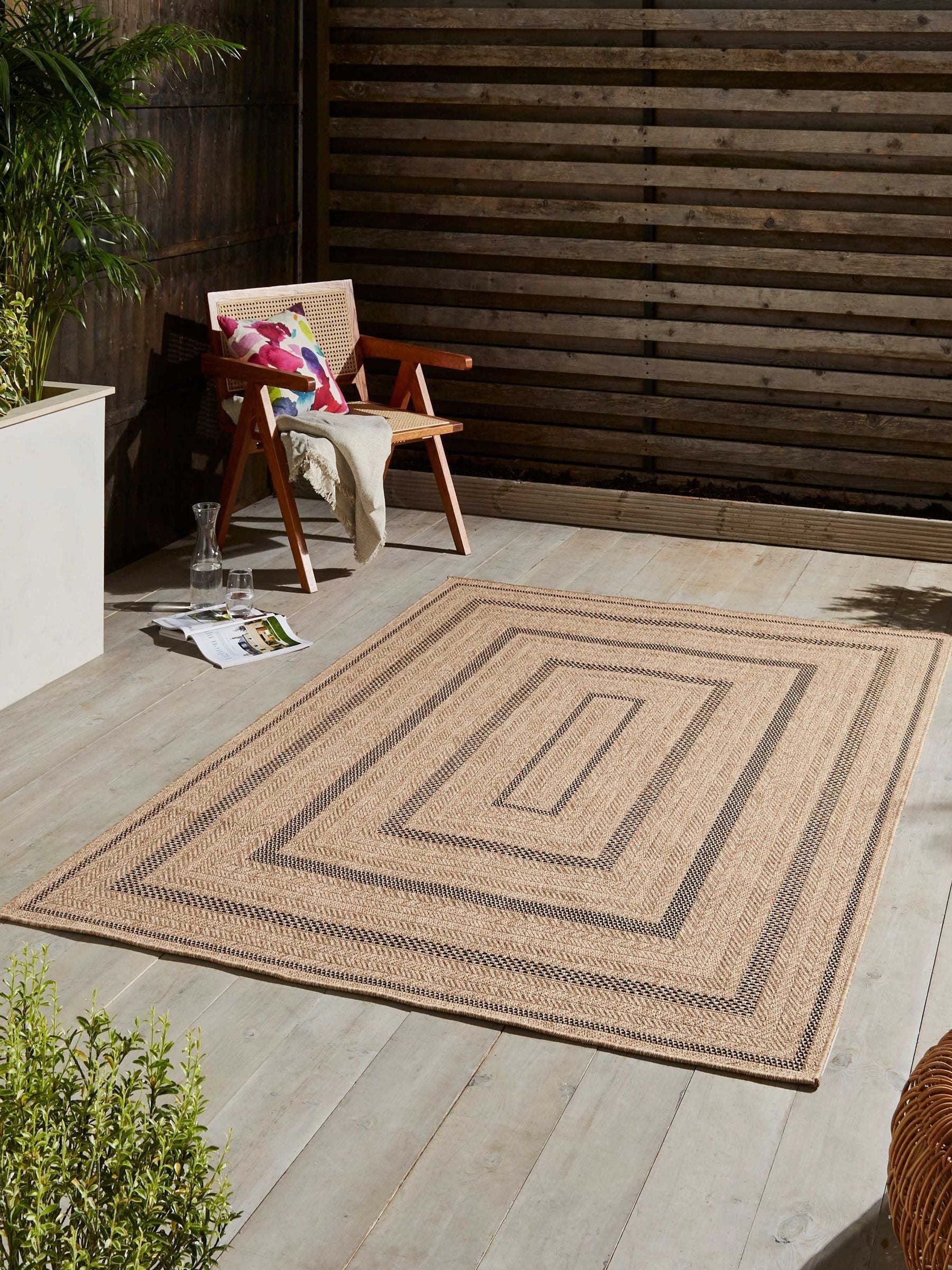 Think Rugs Nomad modern outdoor rug (British brand)