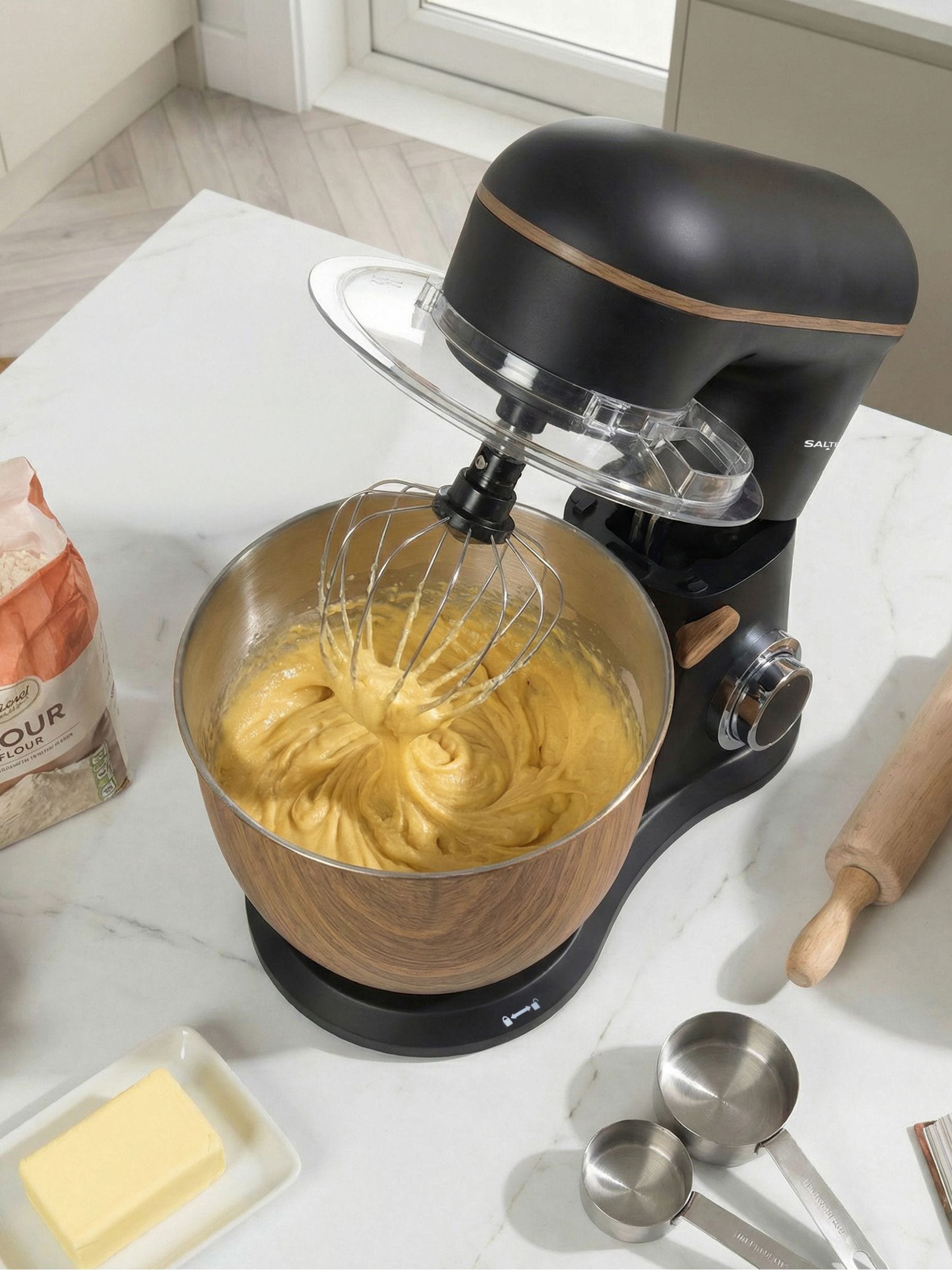 Salter stand mixer 1300W 5L bowl (British brand)