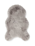 Think Rugs Super Teddy shaggy rug in silver - British product