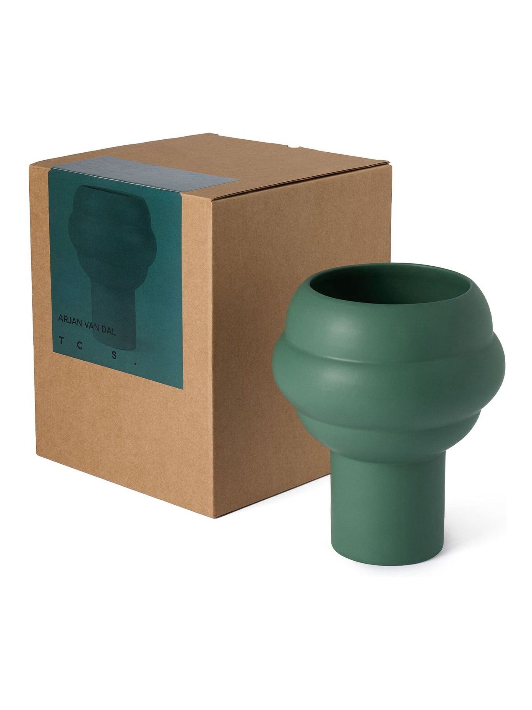 The Conran Shop Forest Green Tree Vase