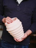 The Conran Shop Plaster Pink Beehive Vase 22cm - British product