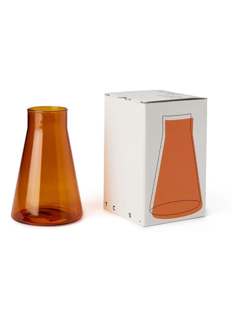 The Conran Shop amber conical flask 15cm - British product