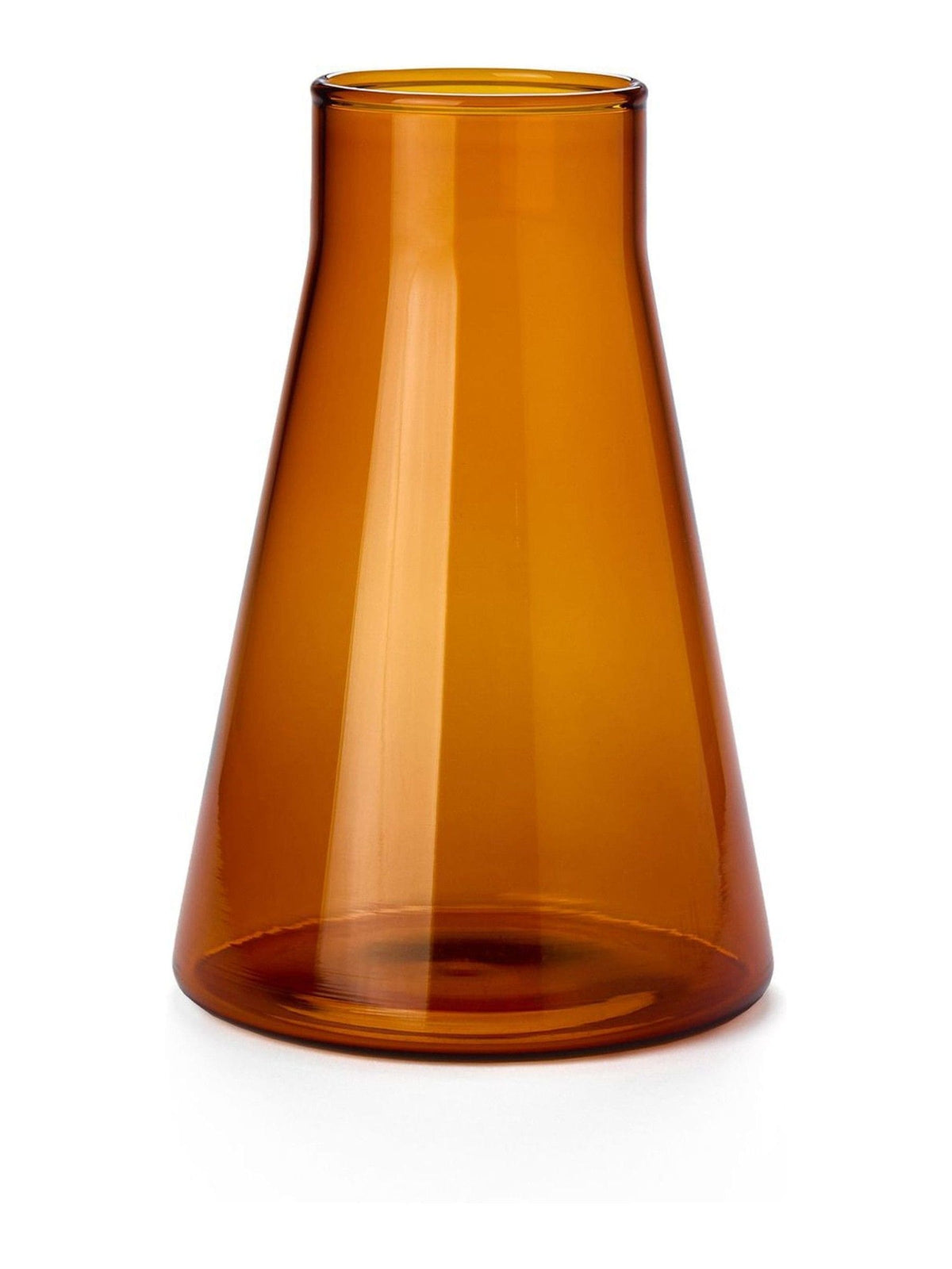 The Conran Shop amber conical flask 15cm - British product