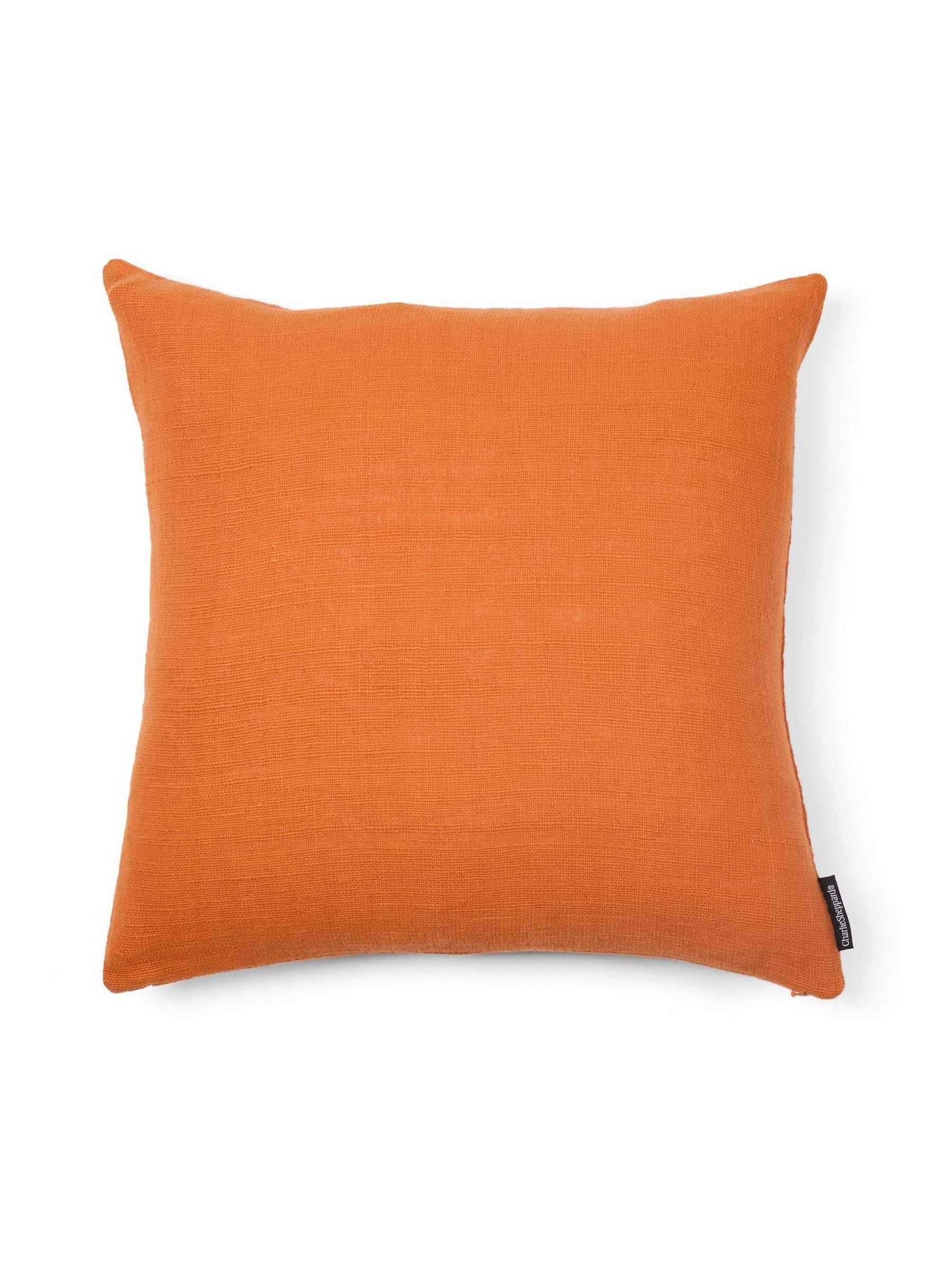 The Conran Shop Orange Pieces cushion 50x50cm (British brand)