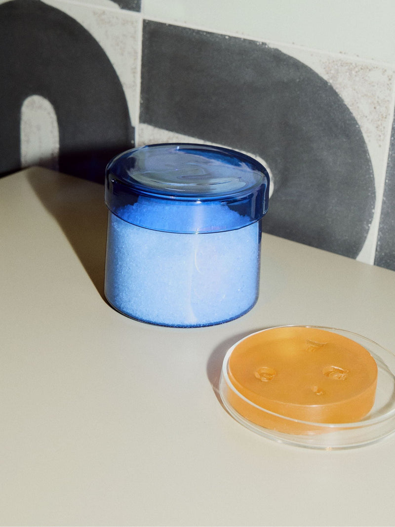 The Conran Shop Petrol Blue Lidded Storage Pot