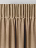 Natural Cashew Gleam made to measure curtains - British product