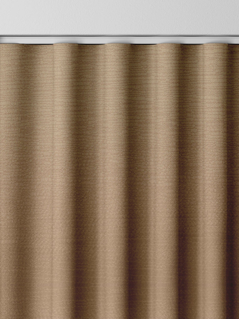 Natural Cashew Gleam made to measure curtains - British product