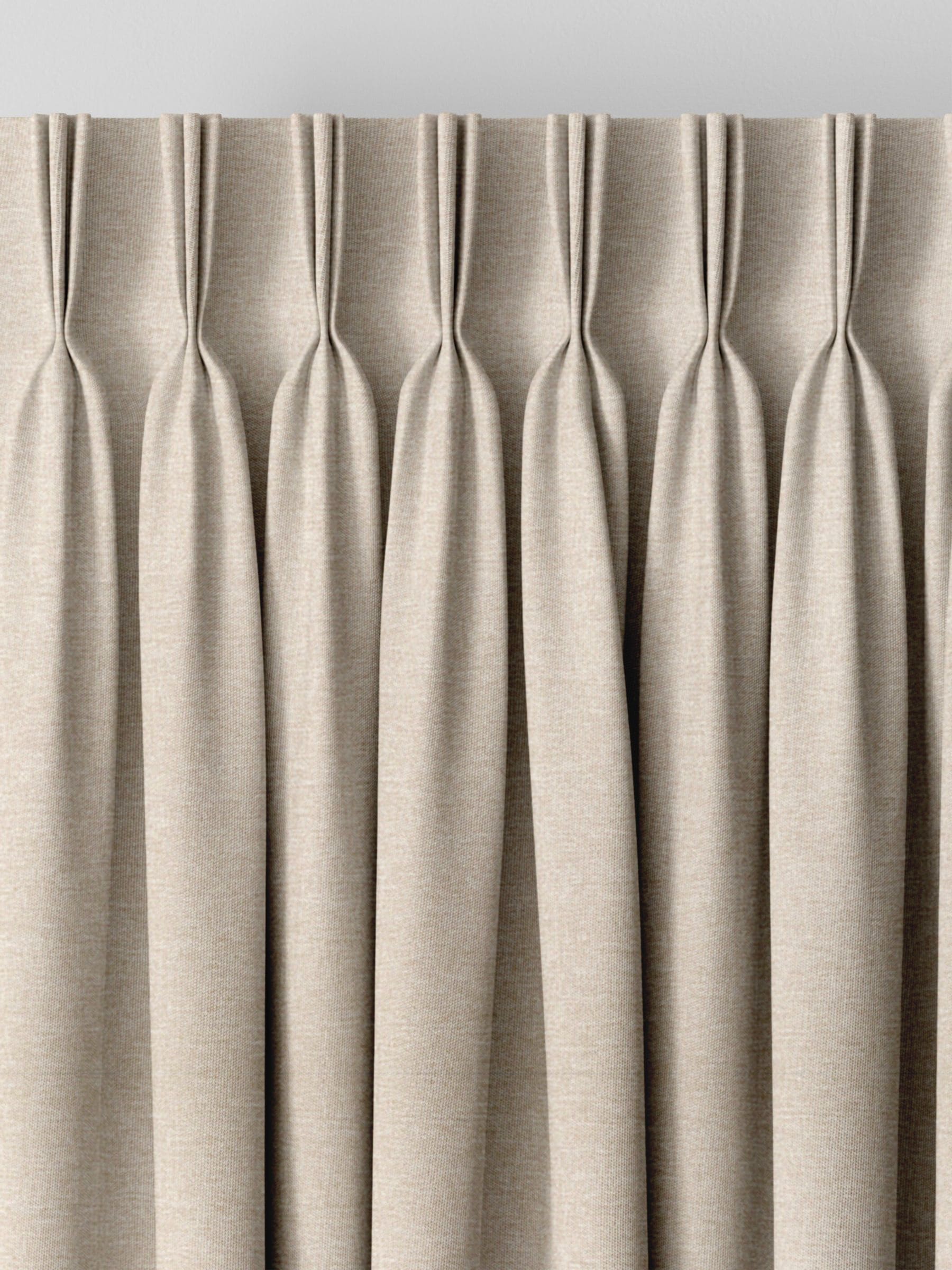 Heyburn made-to-measure curtains in Champagne Gold, UK version