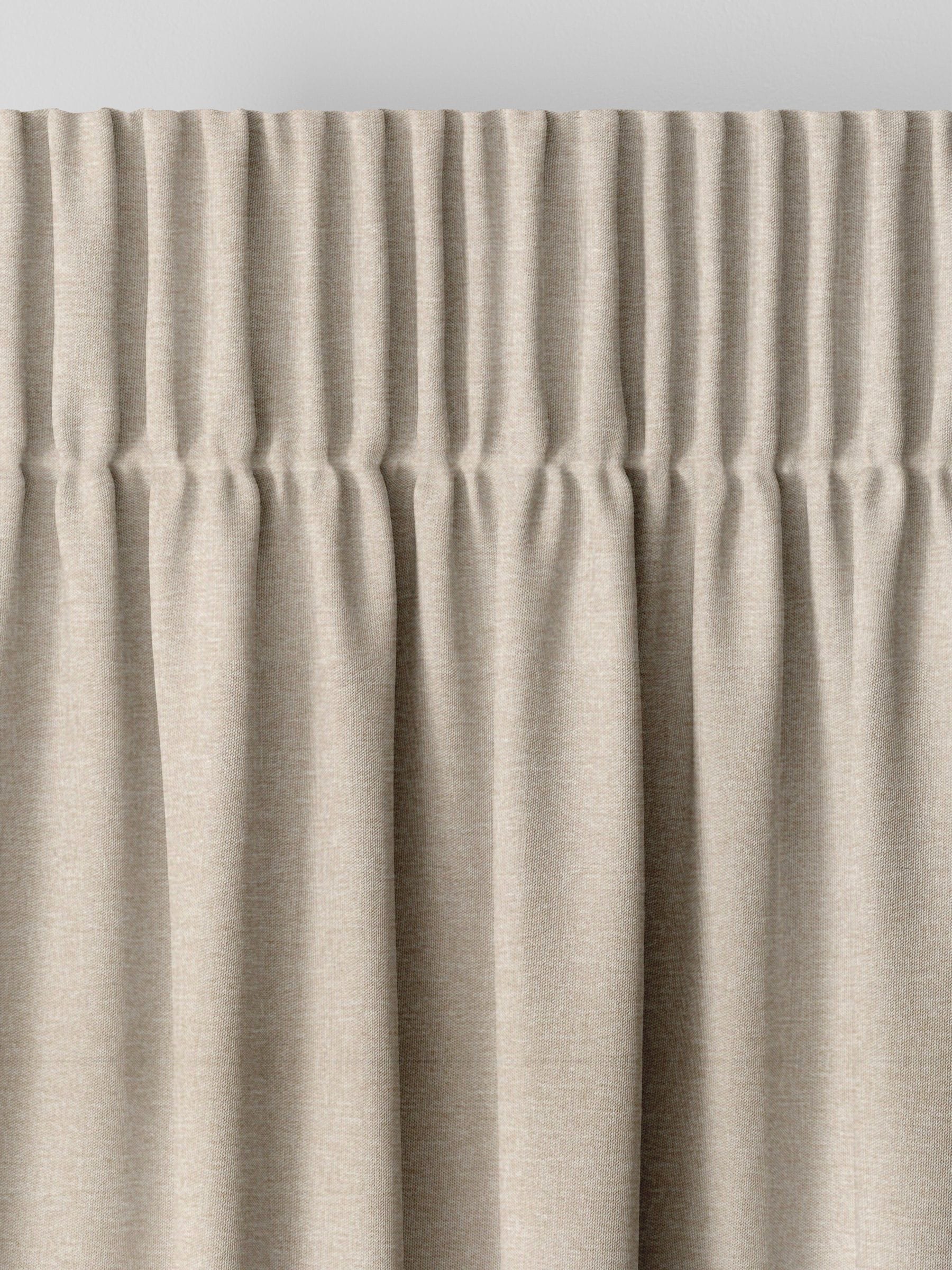 Heyburn made-to-measure curtains in Champagne Gold, UK version