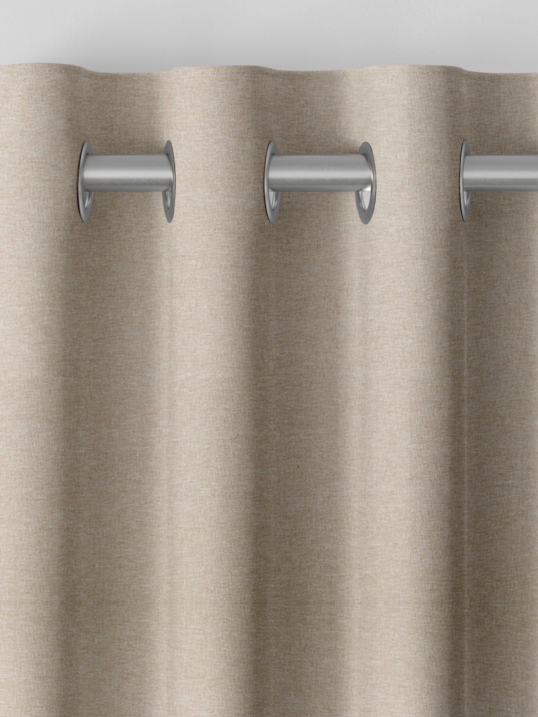 Heyburn made-to-measure curtains in Champagne Gold, UK version