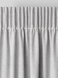 Grey stipple made to measure curtains, imported from the UK