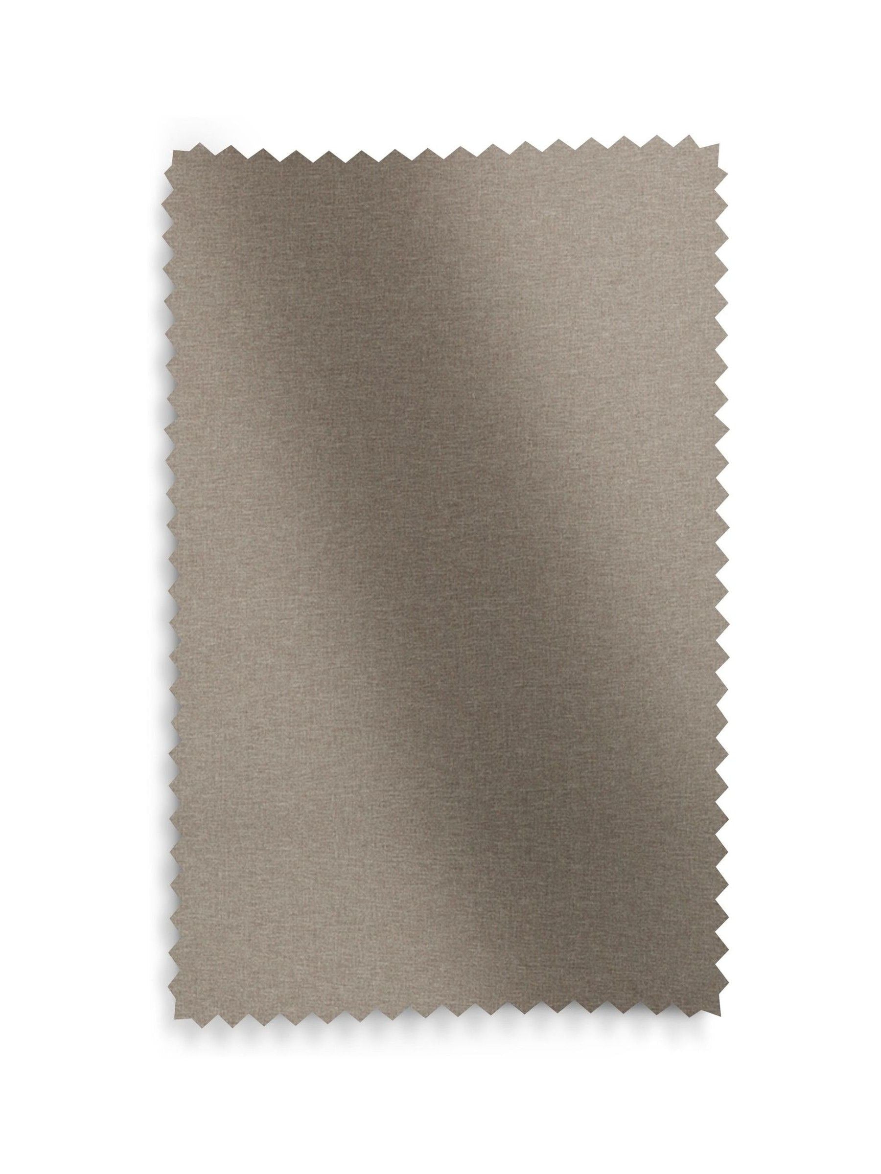 Heyburn made to measure curtains in fawn brown, neutral plain design - British product