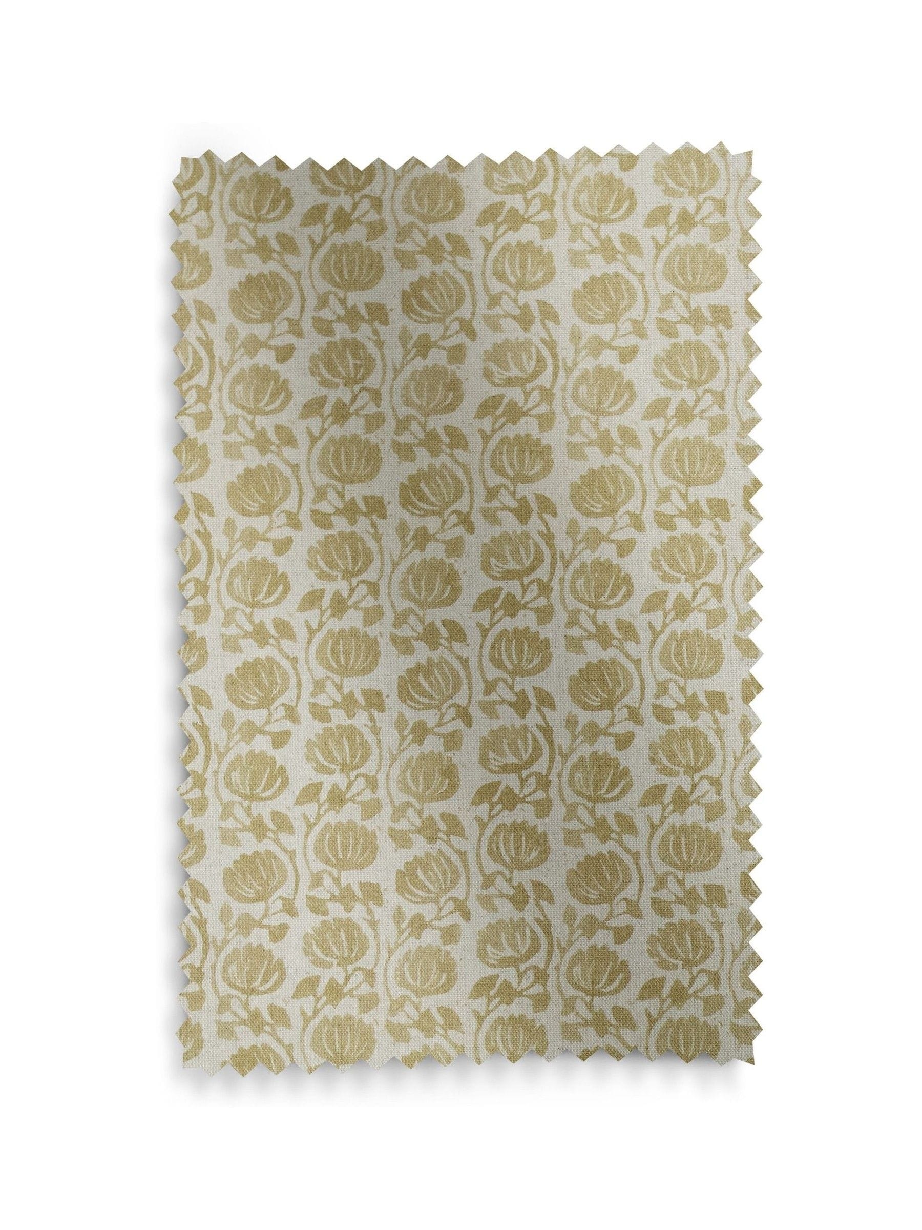 Eliza made to measure Maize Yellow floral Roman blind (British brand)