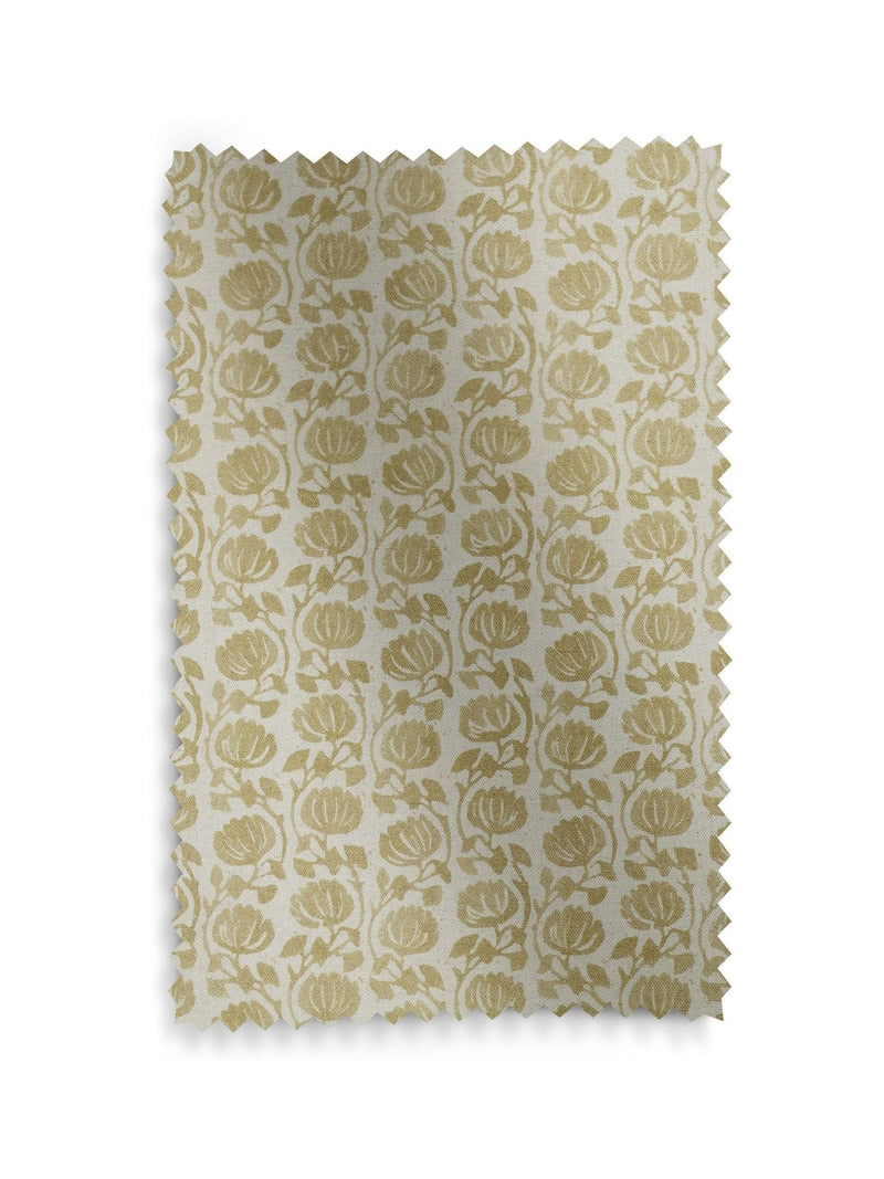 Eliza made to measure Maize Yellow floral Roman blind (British brand)