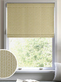 Eliza made to measure Maize Yellow floral Roman blind (British brand)