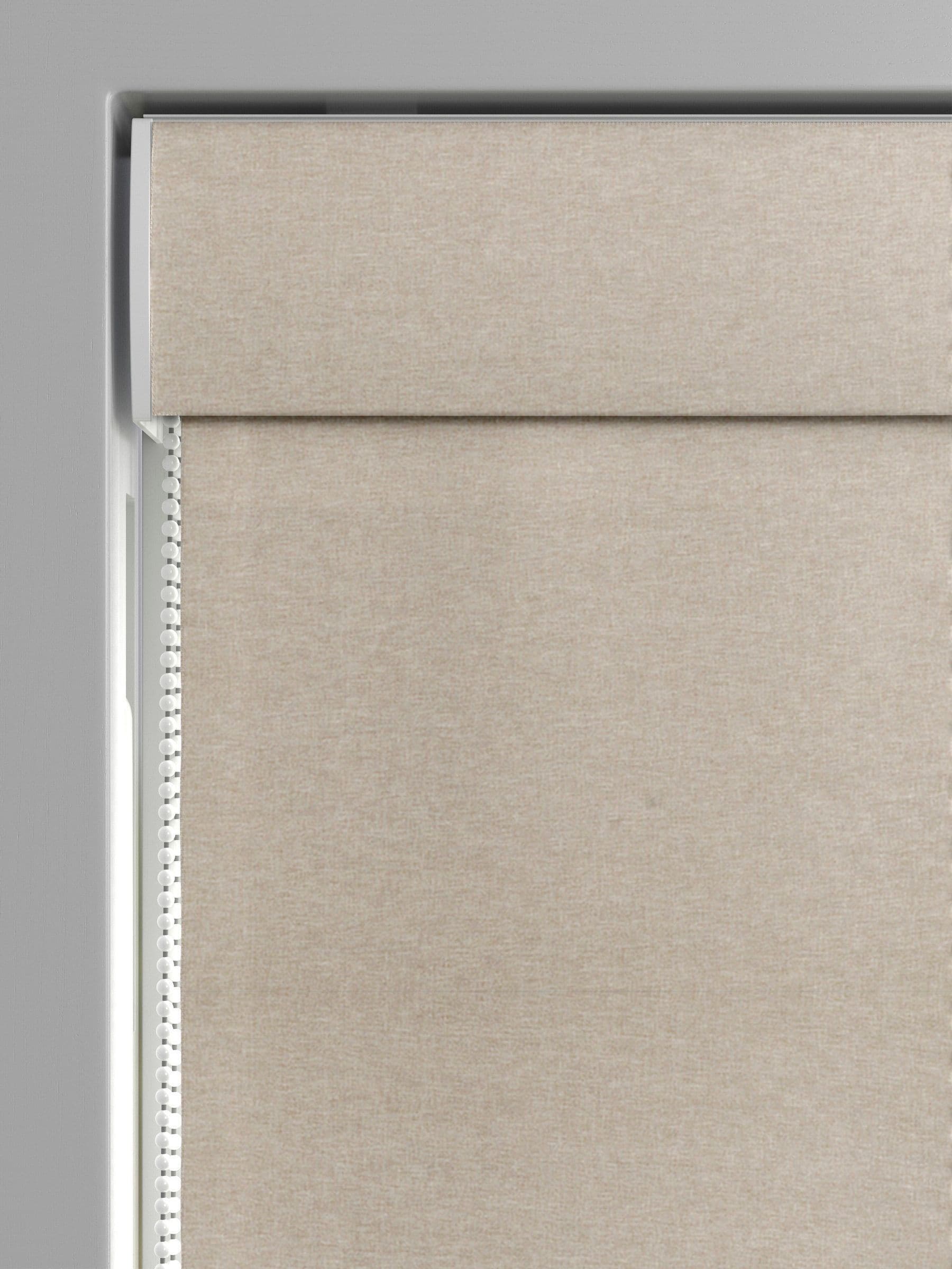 Heyburn roman blind champagne gold made to measure, imported from the UK