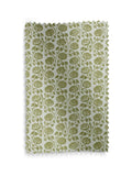 Roman blind Eliza olive green pattern - British product