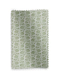 Eliza roman blind pistachio green floral print (British brand)