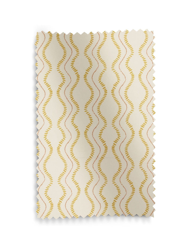 Anton Roman blind in ochre yellow, imported from the UK