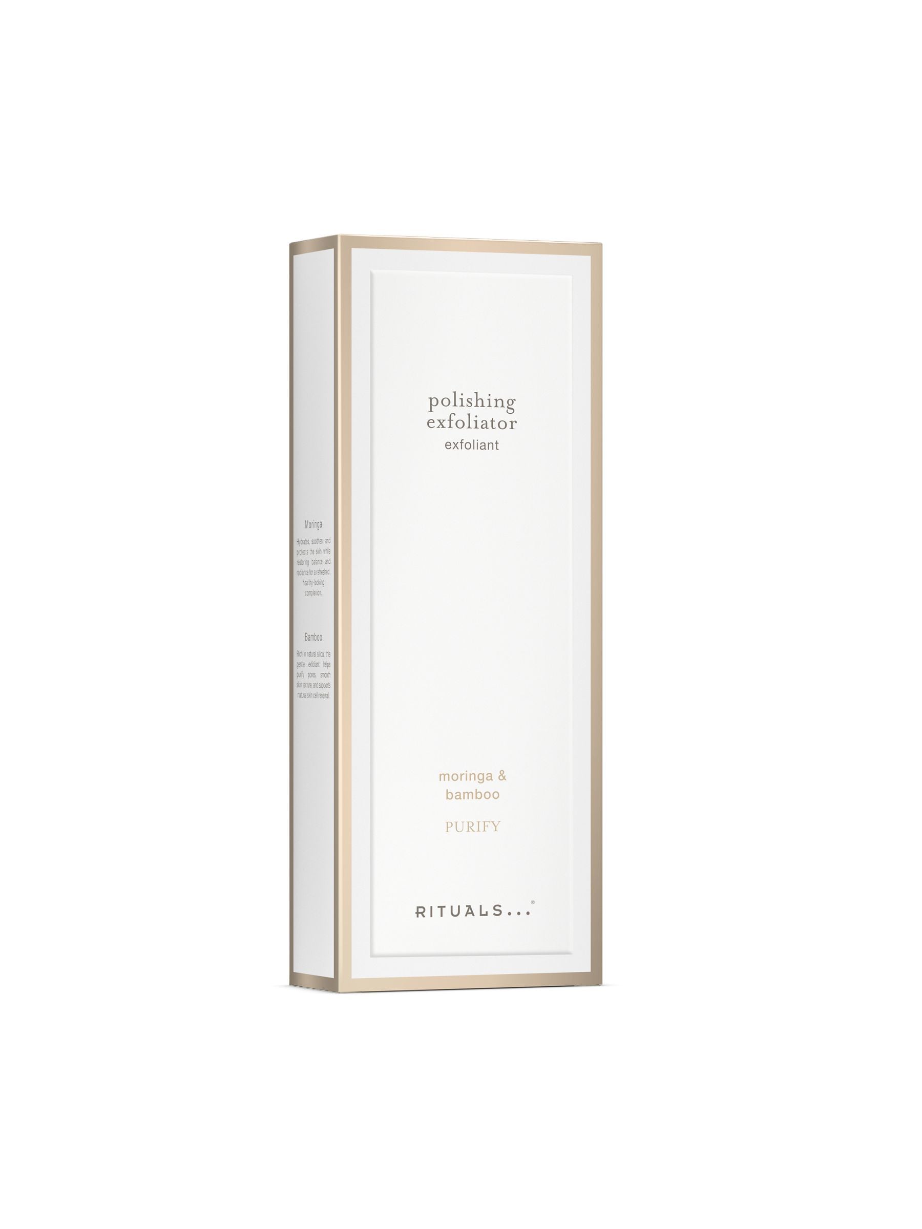 Rituals polishing exfoliator Moringa bamboo 75ml, imported from the UK