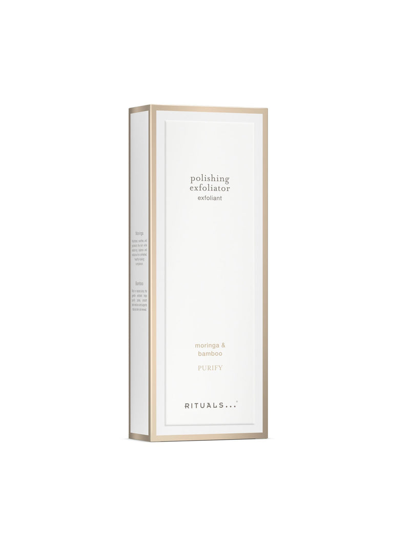 Rituals polishing exfoliator Moringa bamboo 75ml, imported from the UK