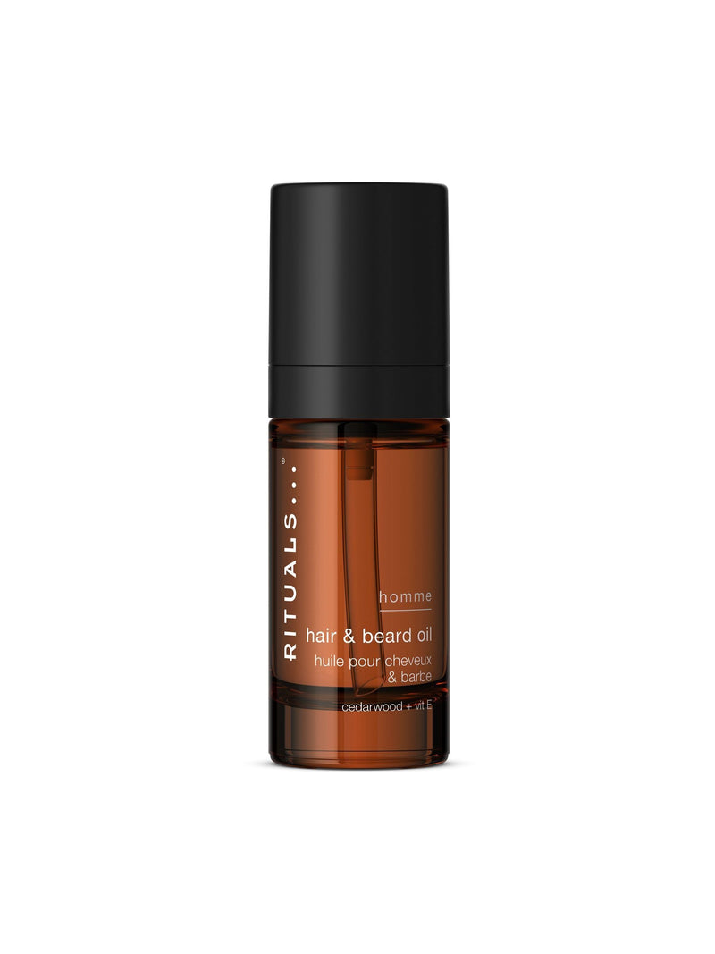 Rituals hair and beard oil Cedar Wood Vitamin E 30ml - British product