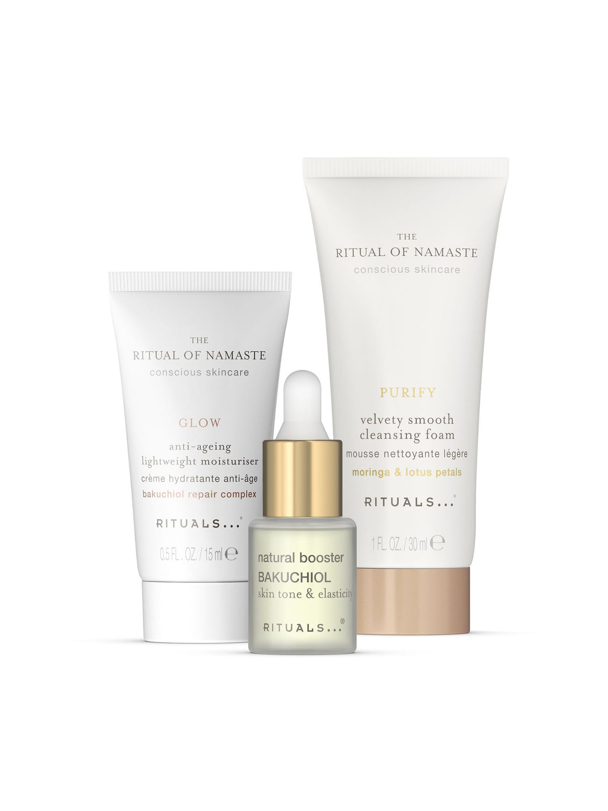Rituals Namaste daily skincare gift set, UK version