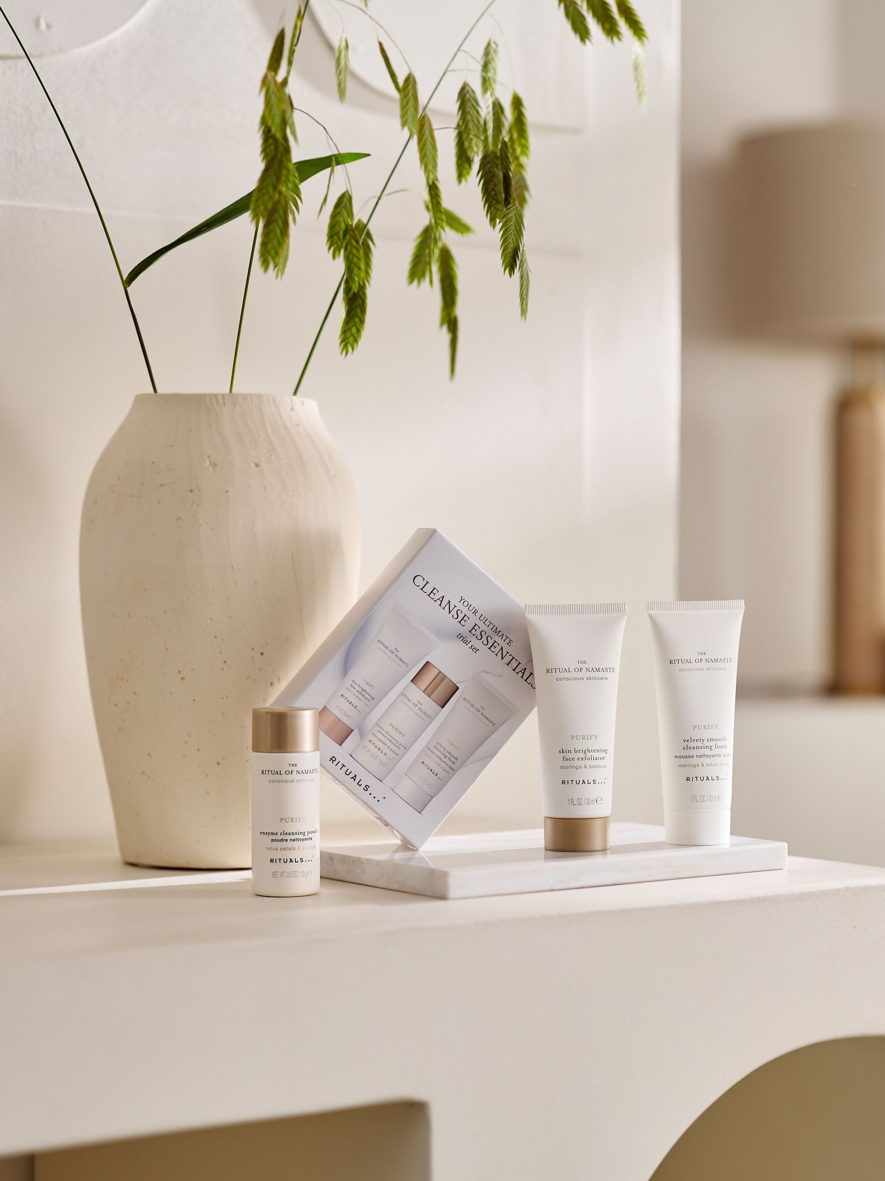 Rituals cleansing gift set travel size, UK version
