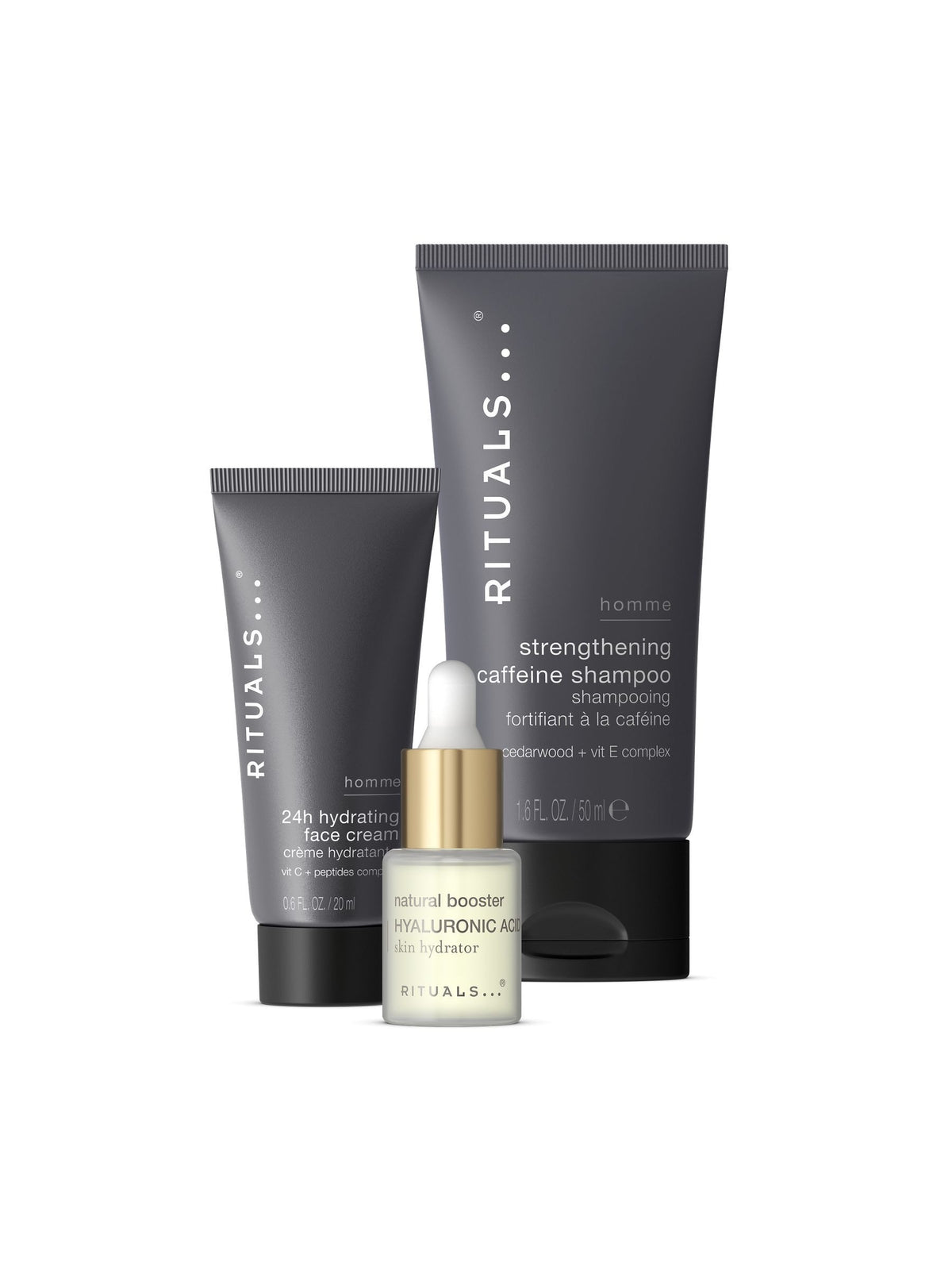 Rituals Homme daily routine skincare gift set - British product